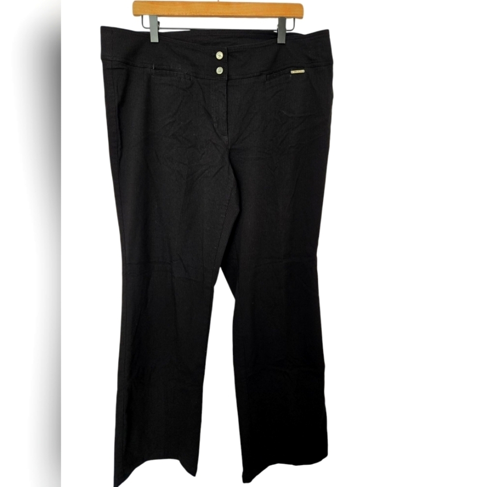 Anne Klein Women's Black Pants Size 16w - Picture 1 of 4